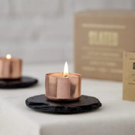 copperand slate, copper candle, candle holder, unique gift, copper homewares, gift, interiors, housewarming, wedding gift, wedding